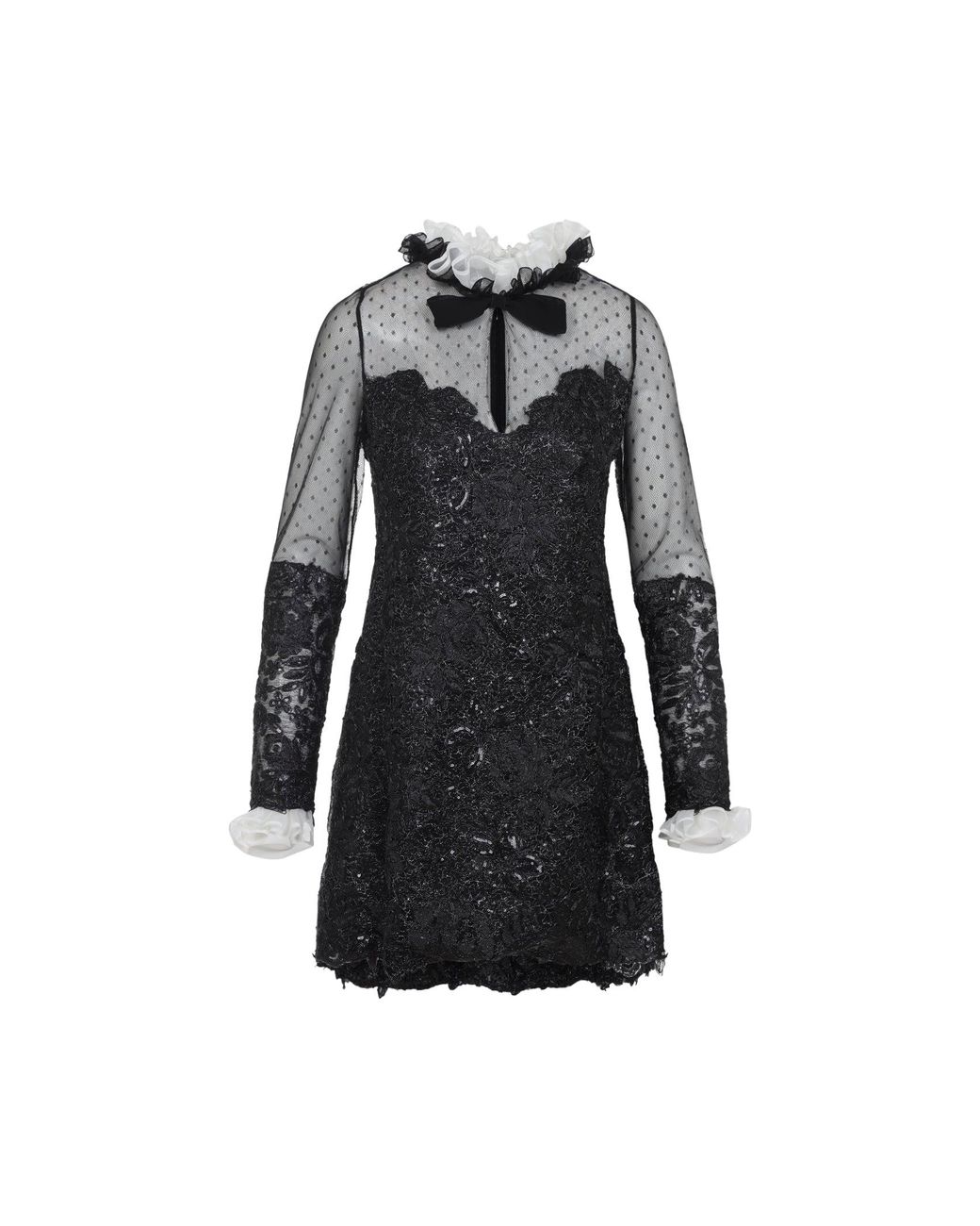 Giambattista Valli Black Mini Dress