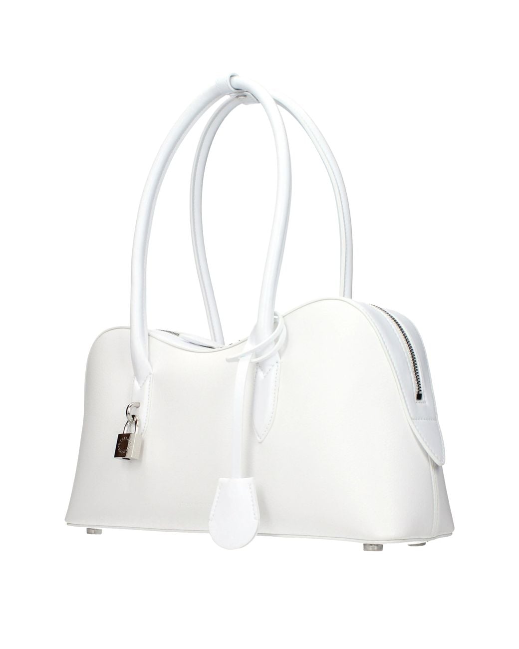 Stella McCartney White Stella Mc Cartney Ryder Shoulder Bag Eco Leather