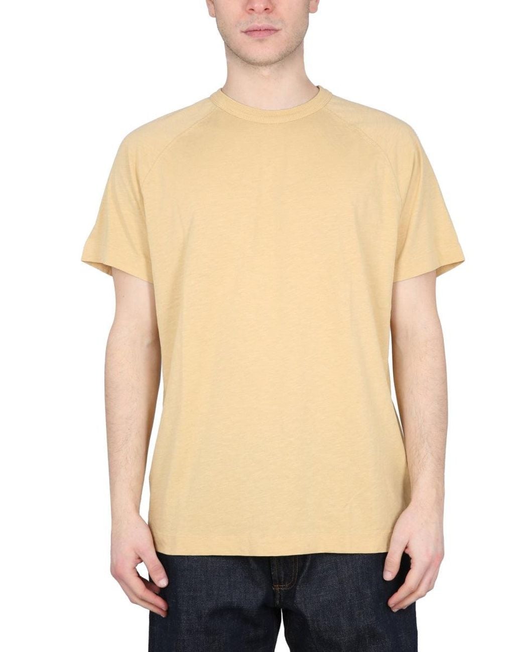 YMC Brown Television T Shirt for men