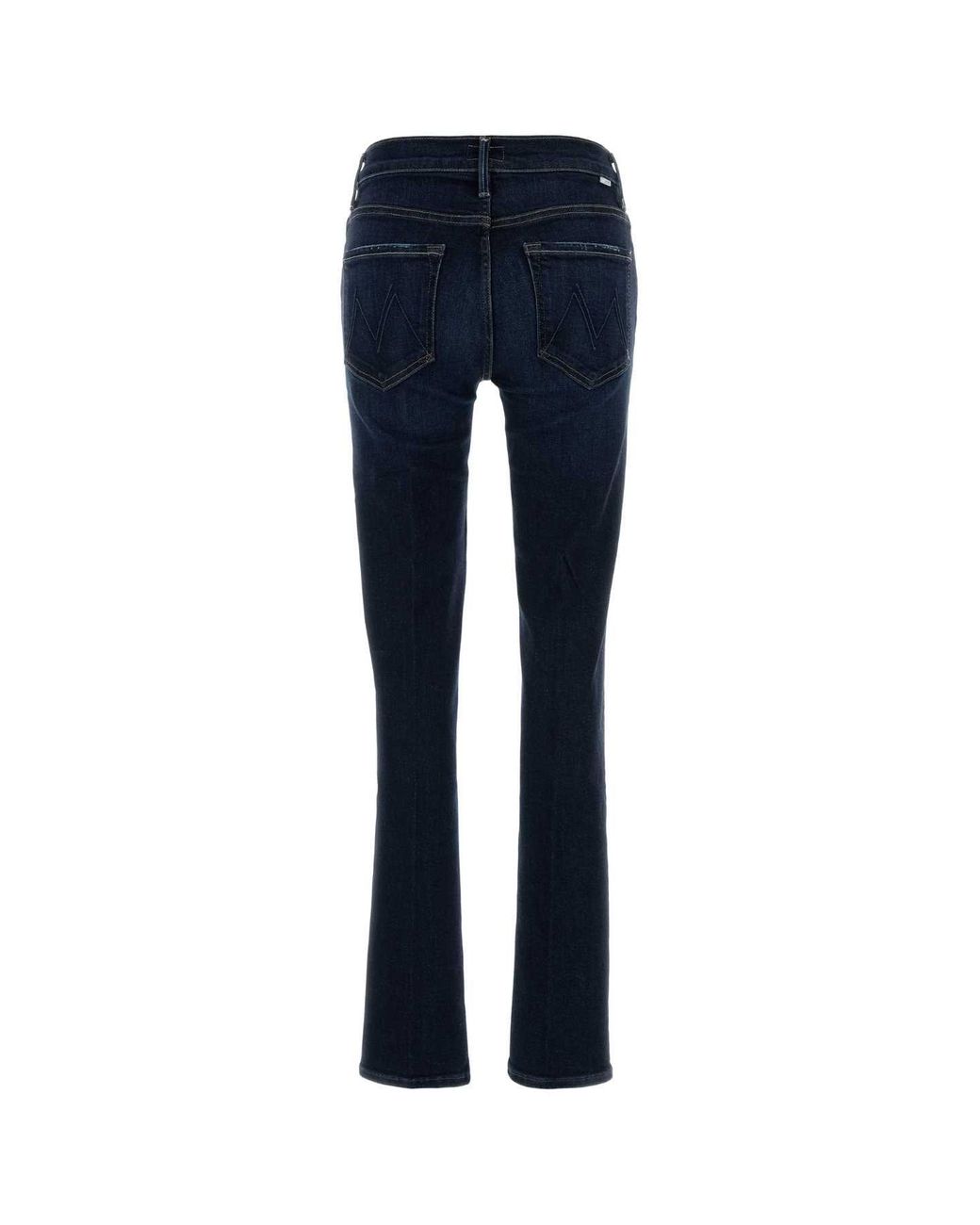 Mother Blue The Rascal Stretch Denim Jeans
