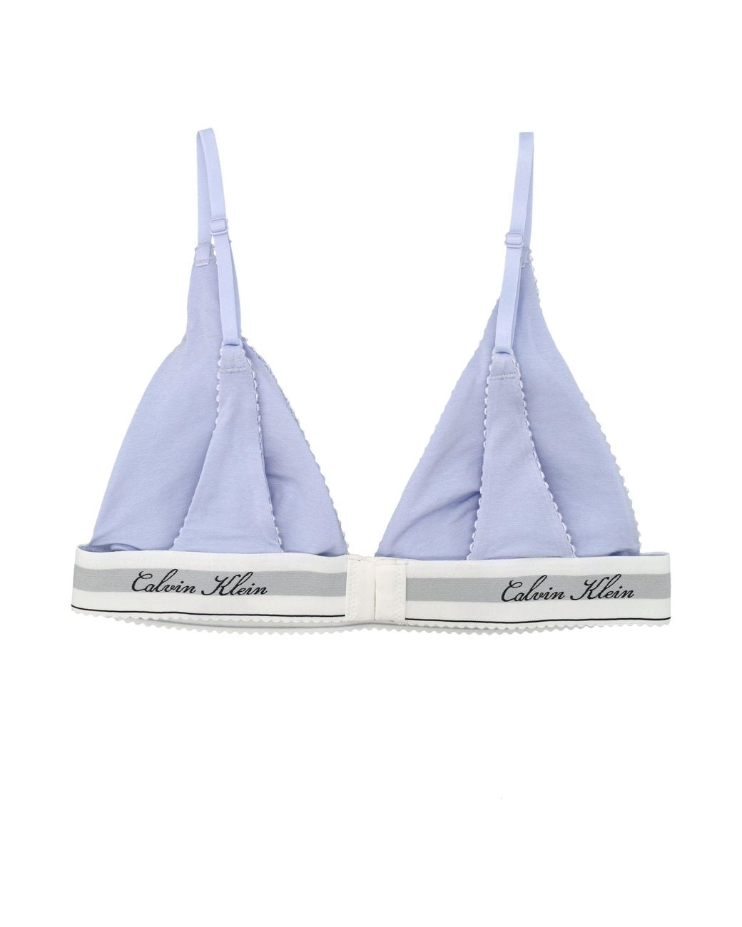 Calvin Klein Blue Triangle Bralette