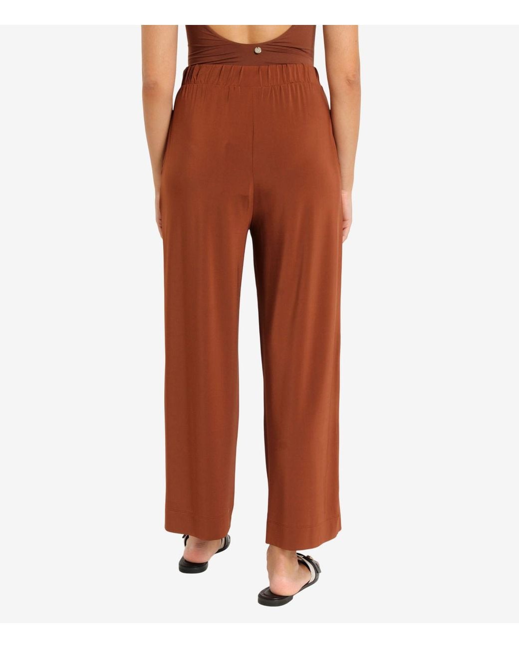 Max Mara Broek Roest in het Orange