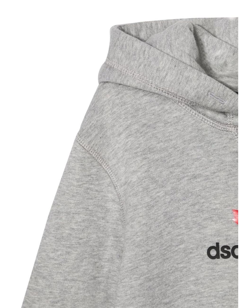 DSquared² Gray Relax Felpa