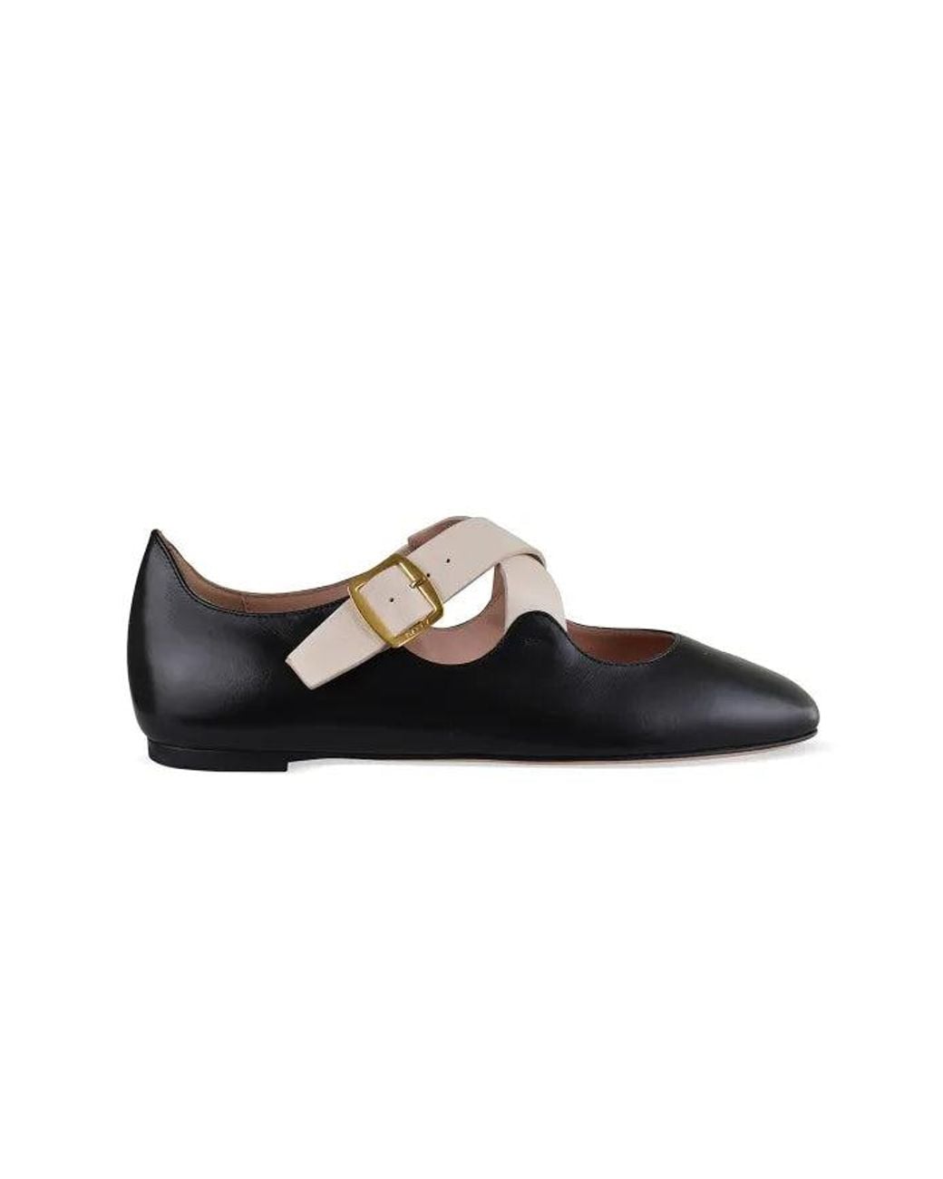 Bally Black Rina Flats