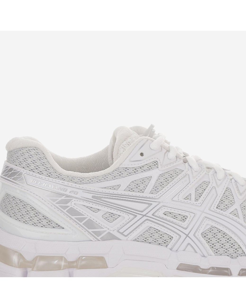 Asics White Sneakers Gel-Kayano 20 Textile Trainers