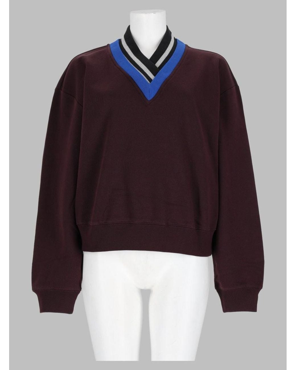 Dries Van Noten Red Relaxed Sweatshirt