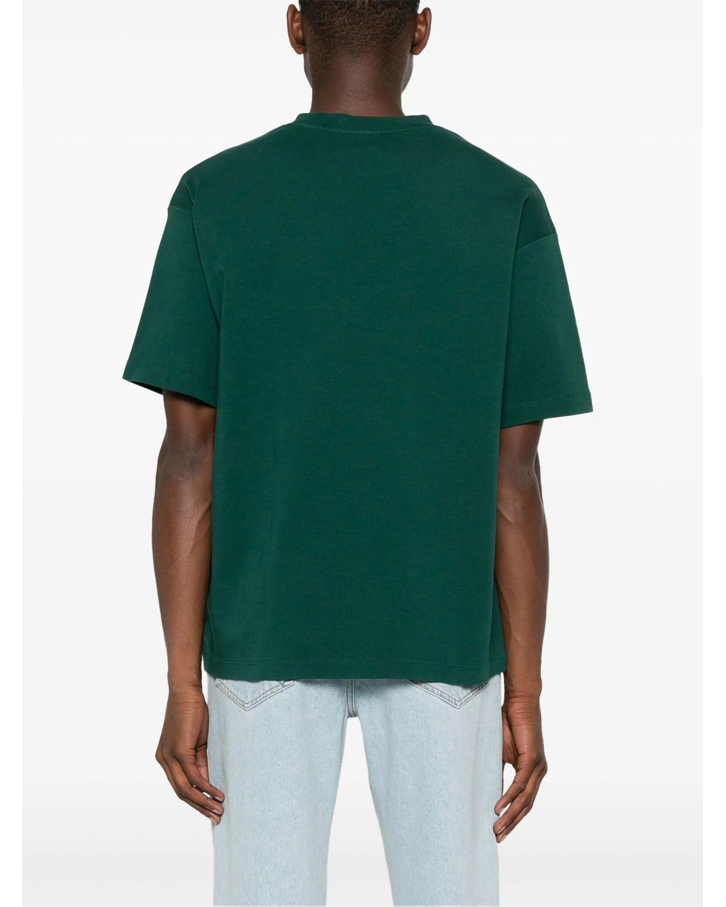 Drole de Monsieur Green Le T Shirt Slogan Classique for men