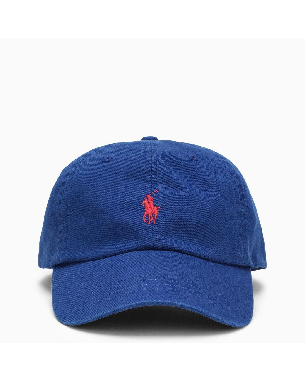 Polo Ralph Lauren Royal Hat With Logo in Blue for Men | Lyst