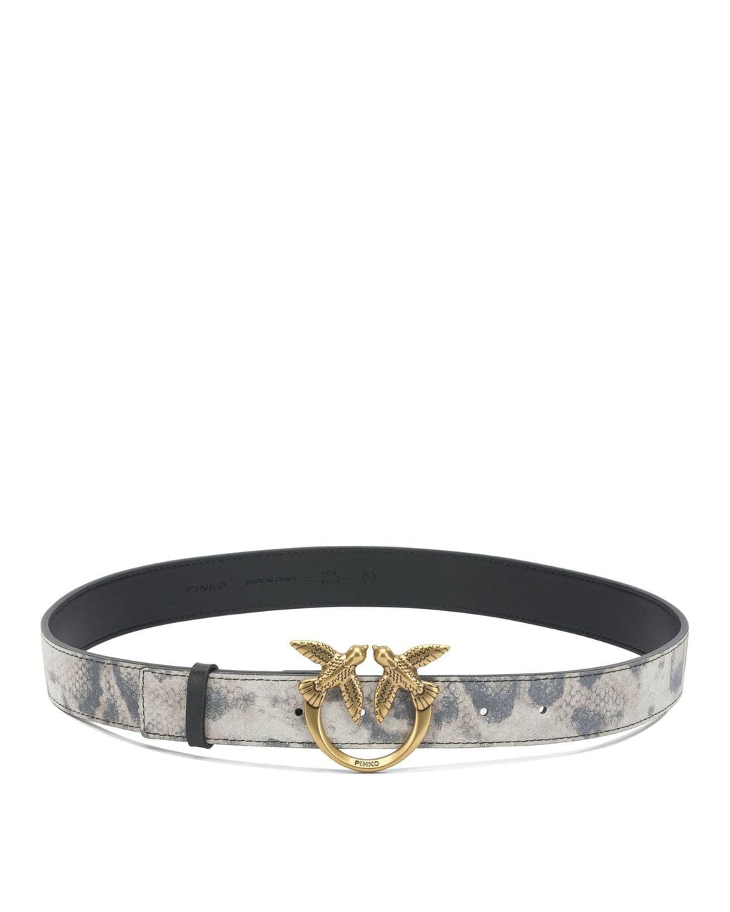 Pinko Gray Belts