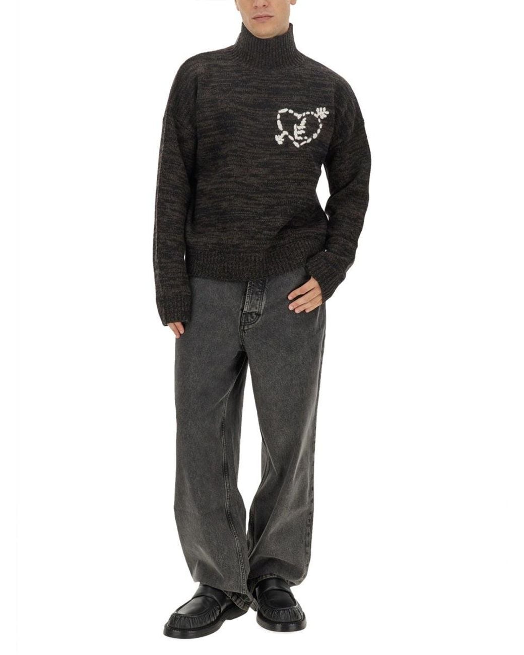 Etudes Studio Gray Jeans Wide Leg for men