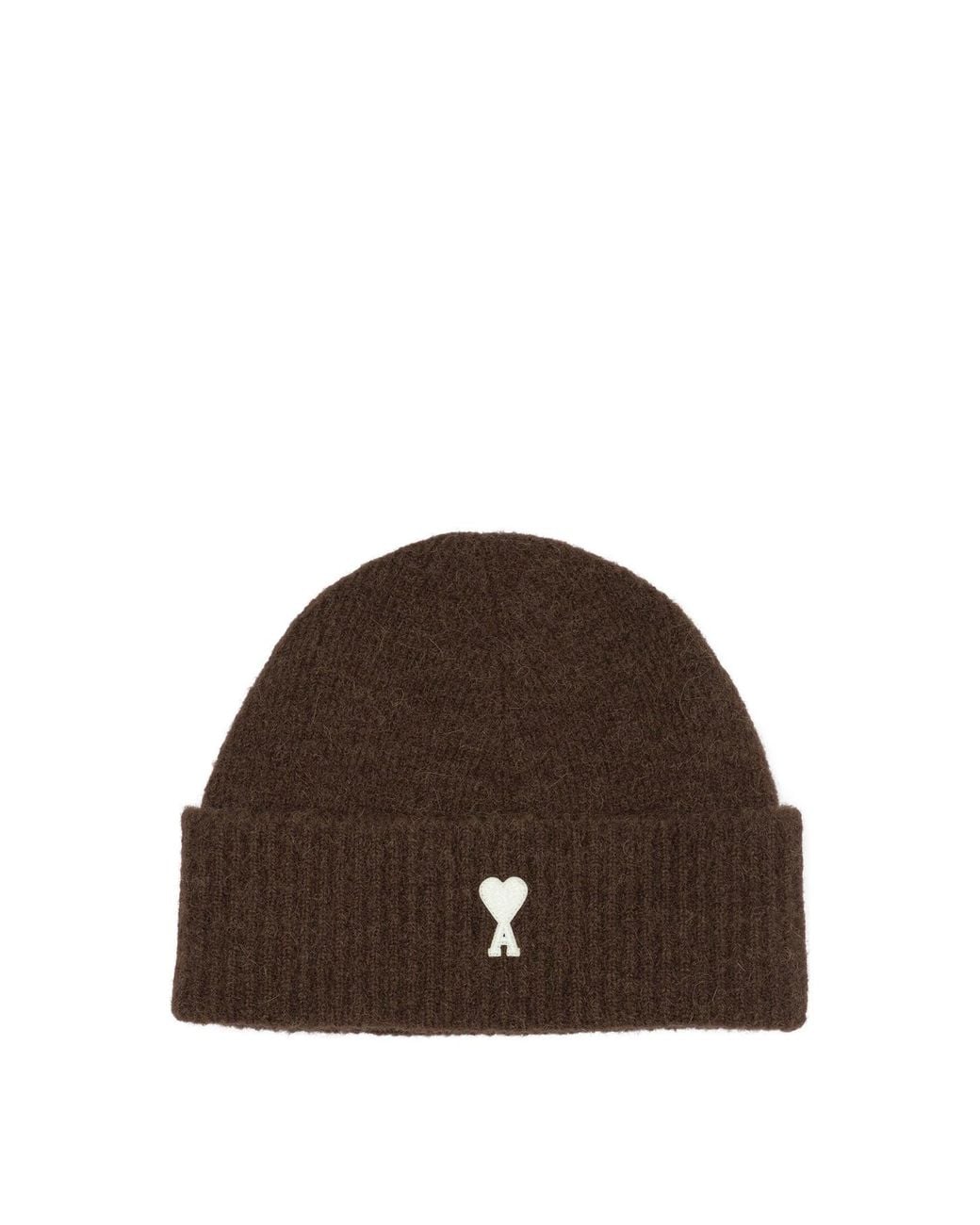 AMI Brown Alpaca Beanie
