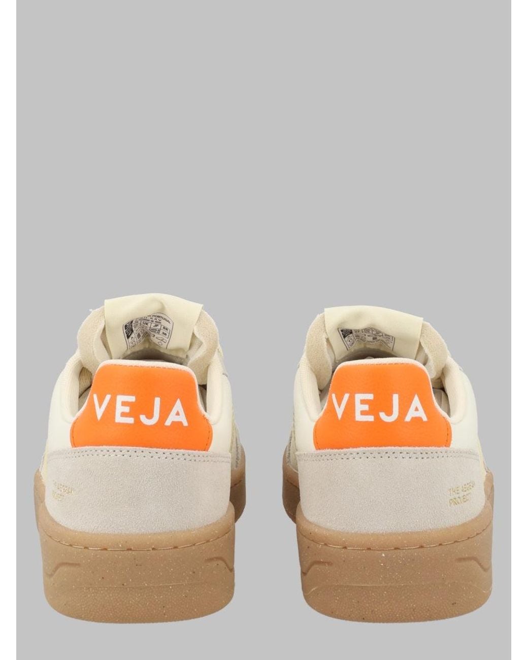 Veja Natural Sneakers V-82 Leather Trainers