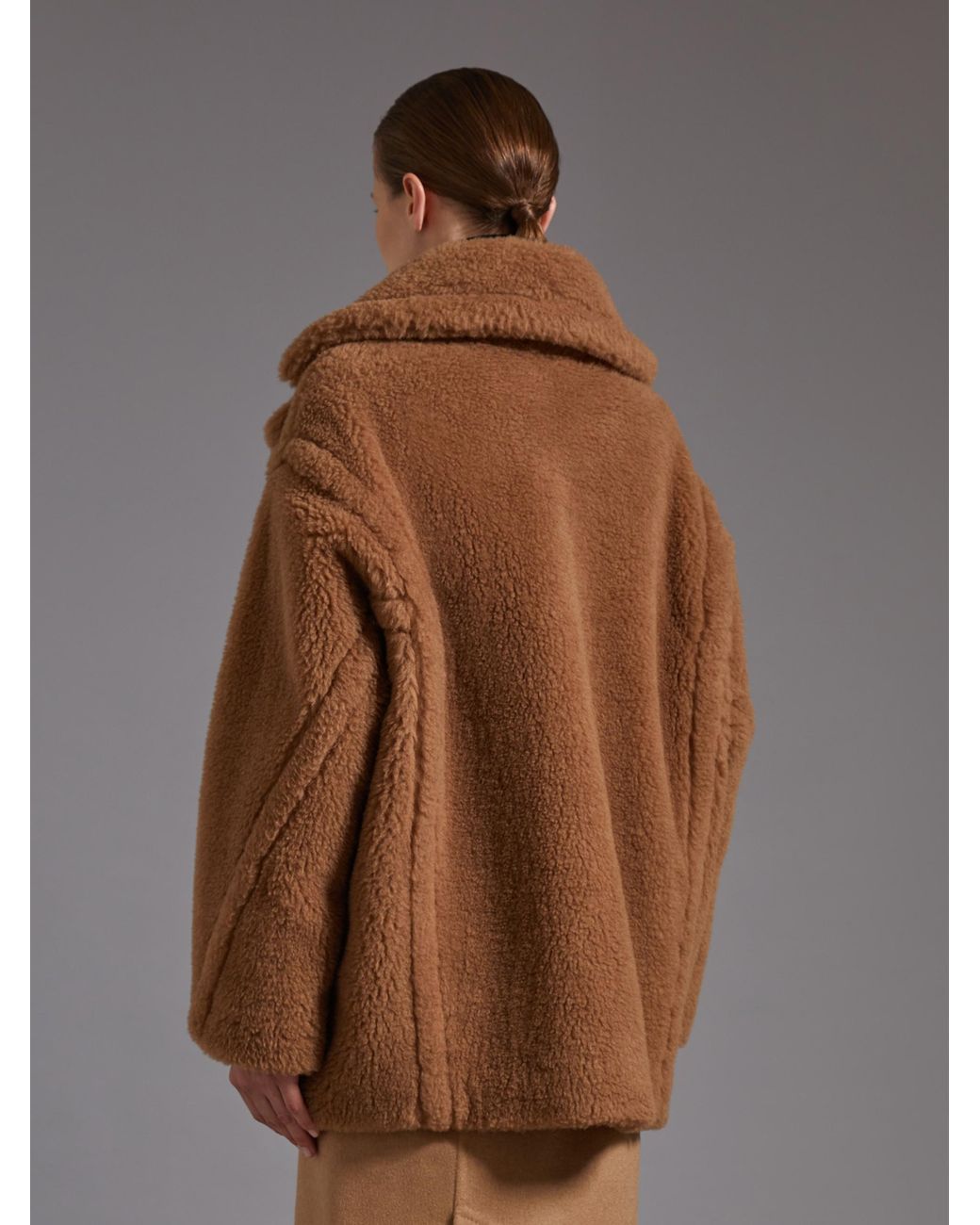 Max Mara Brown Teddy Bear Icon Coat