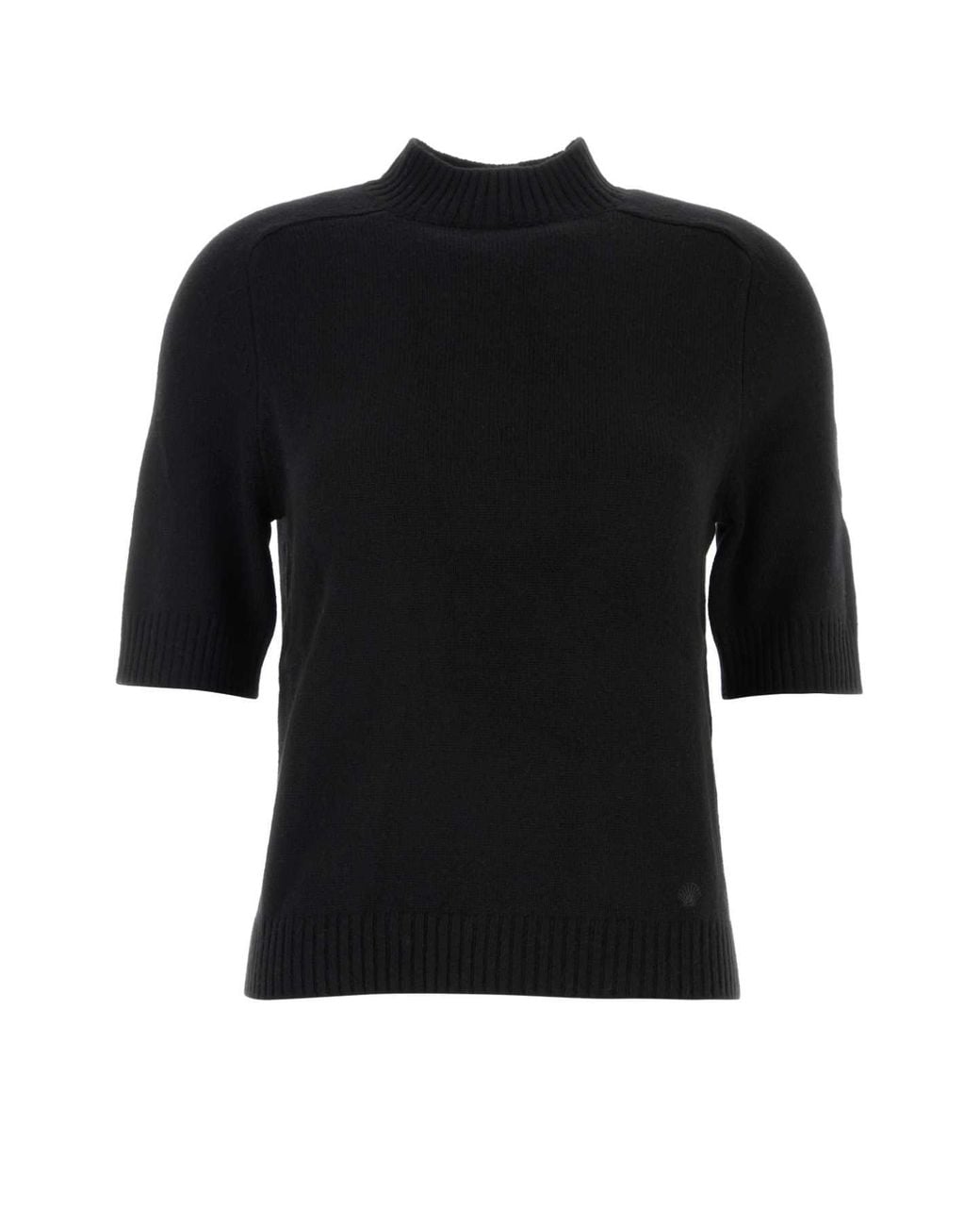 Loulou de Saison Black Cashmere Ruth Sweater