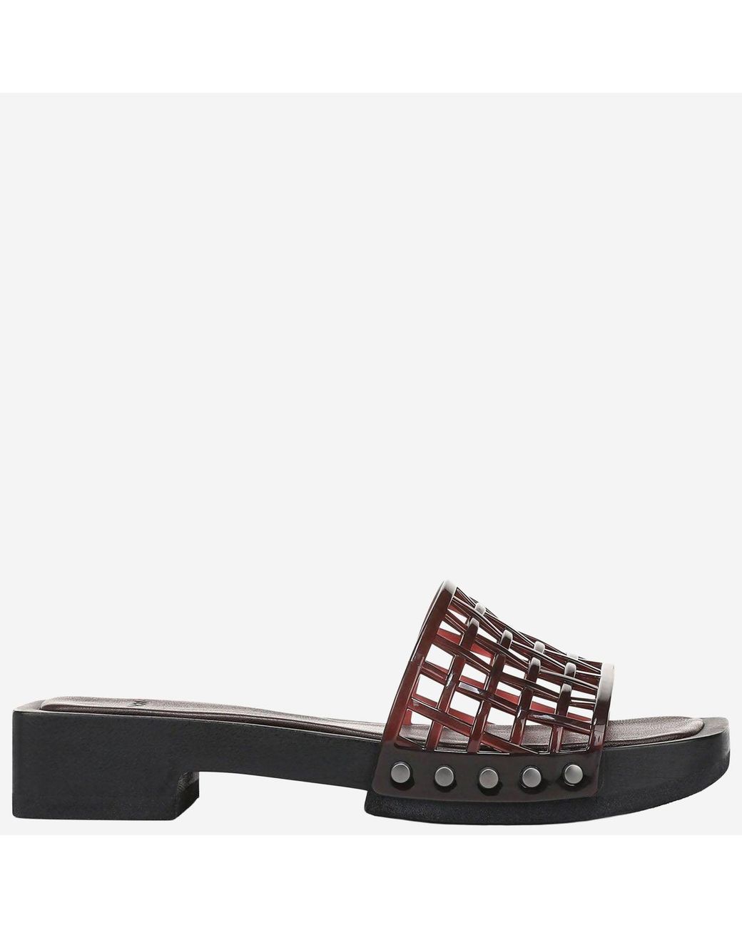Vince Brown Jelly Sandals