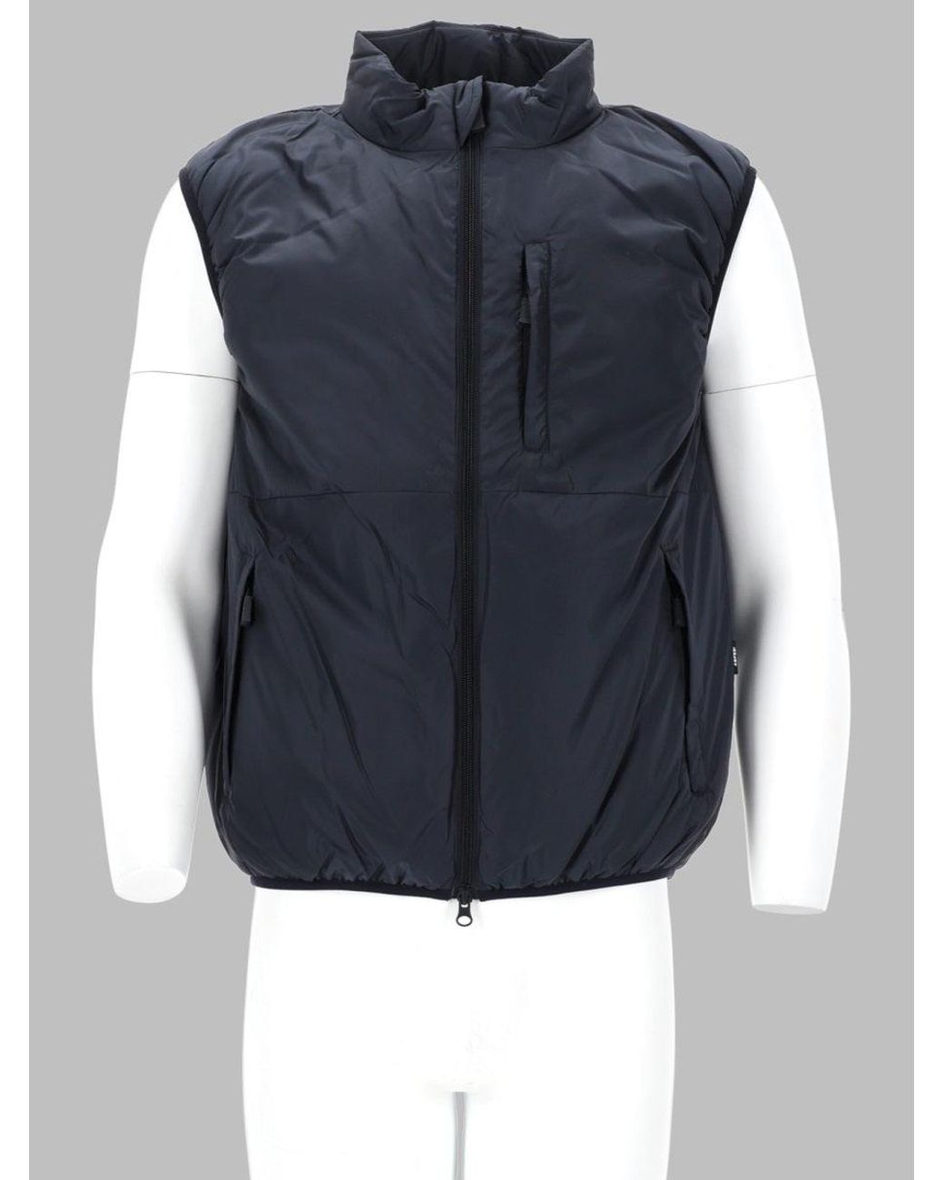 Aspesi Blue Waistcoat Jil Waistcoats & Gilets