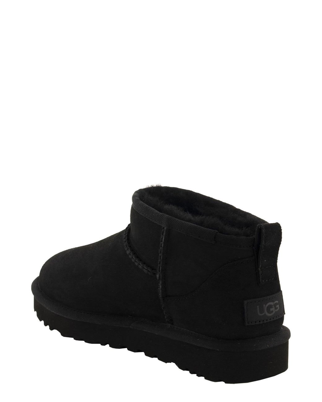 Ugg Black Classic Ultra Mini