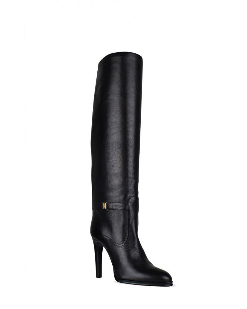 Saint Laurent Black Diane Boots