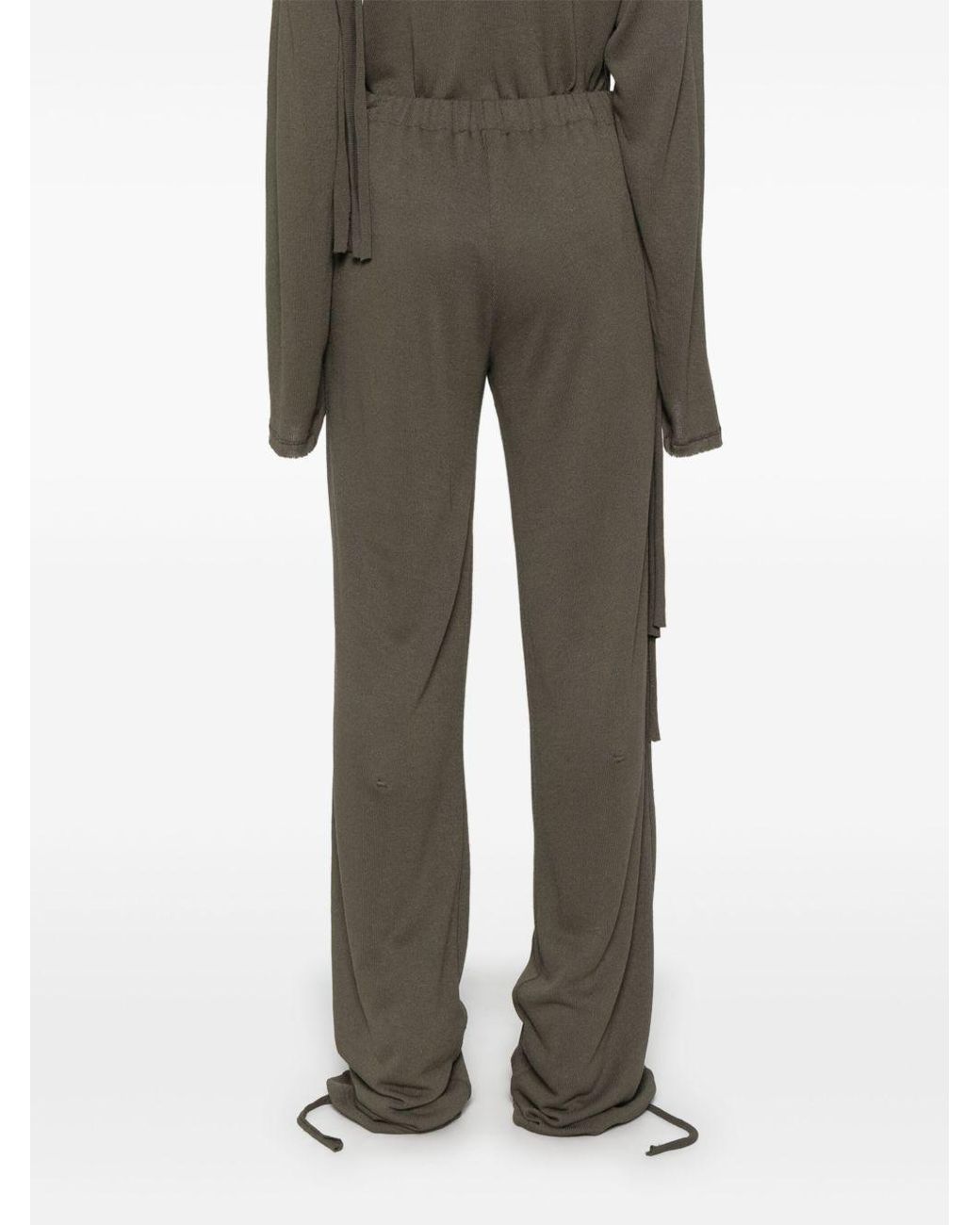 OTTOLINGER Linnen Blend Broek in het Gray