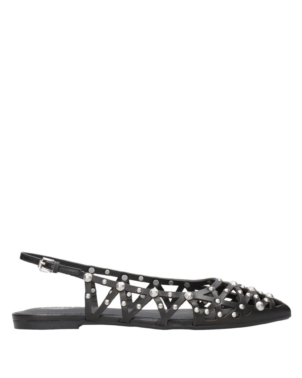 Ash Black Ballerina Shoes