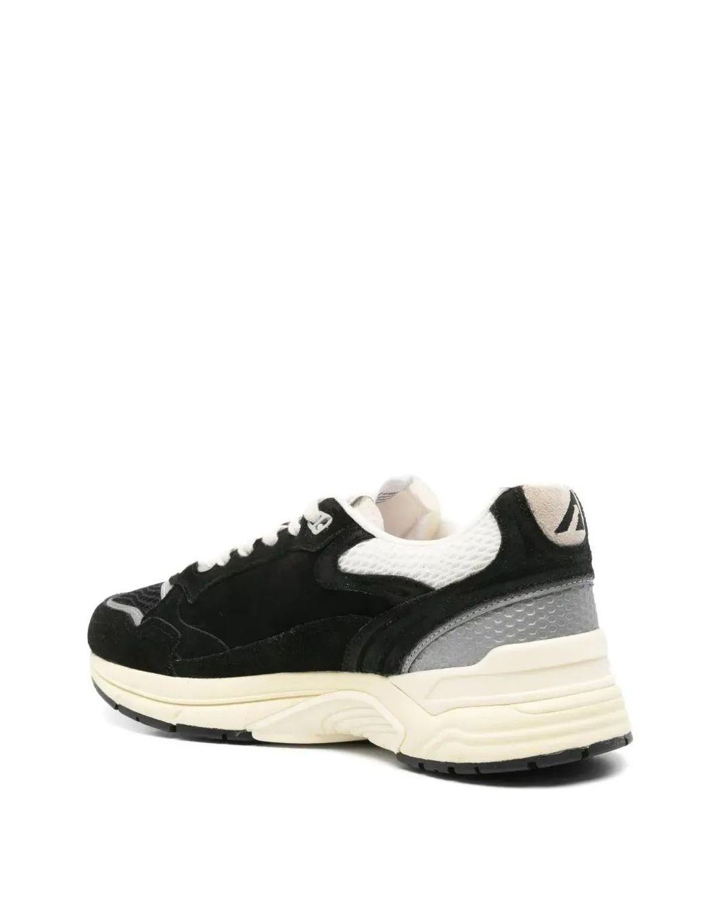 Autry Black Hyperway Low Wom Suede/Mesh