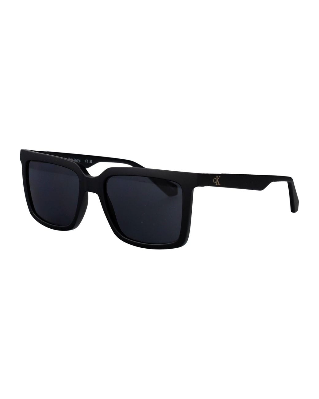 Calvin Klein Blue Matte Injected Sunglasses