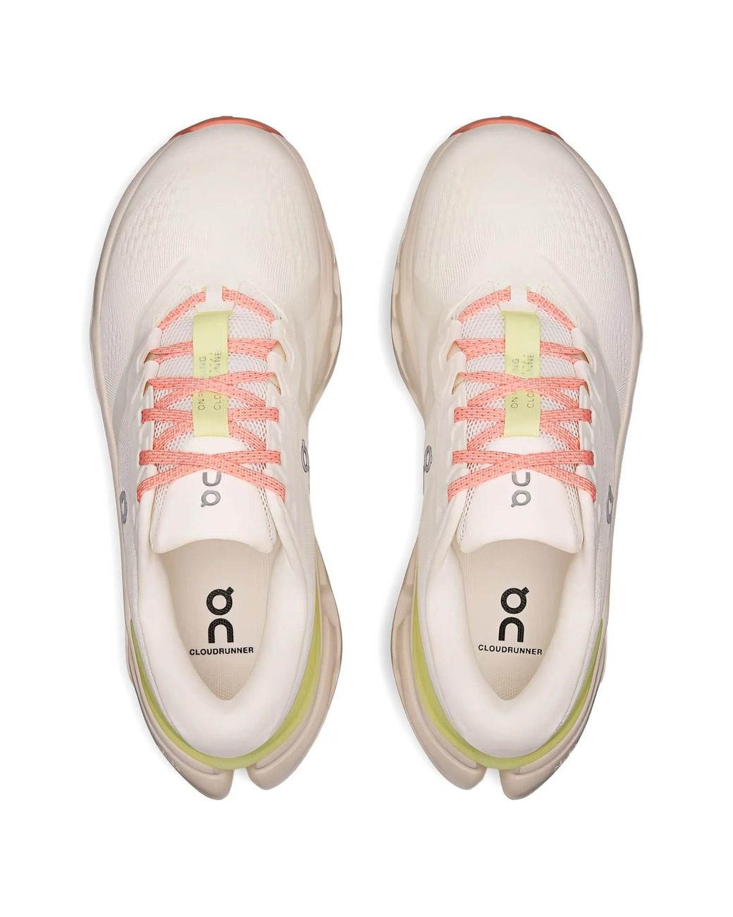 On Shoes White Zum Ausführen von Cloudrunner 3