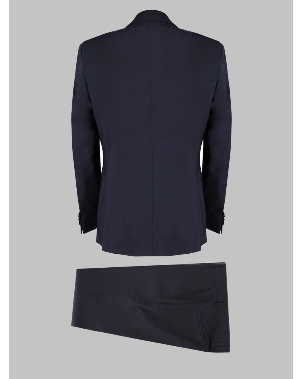 Boss Blue Virgin Wool Suiting Stretch Blazer for men