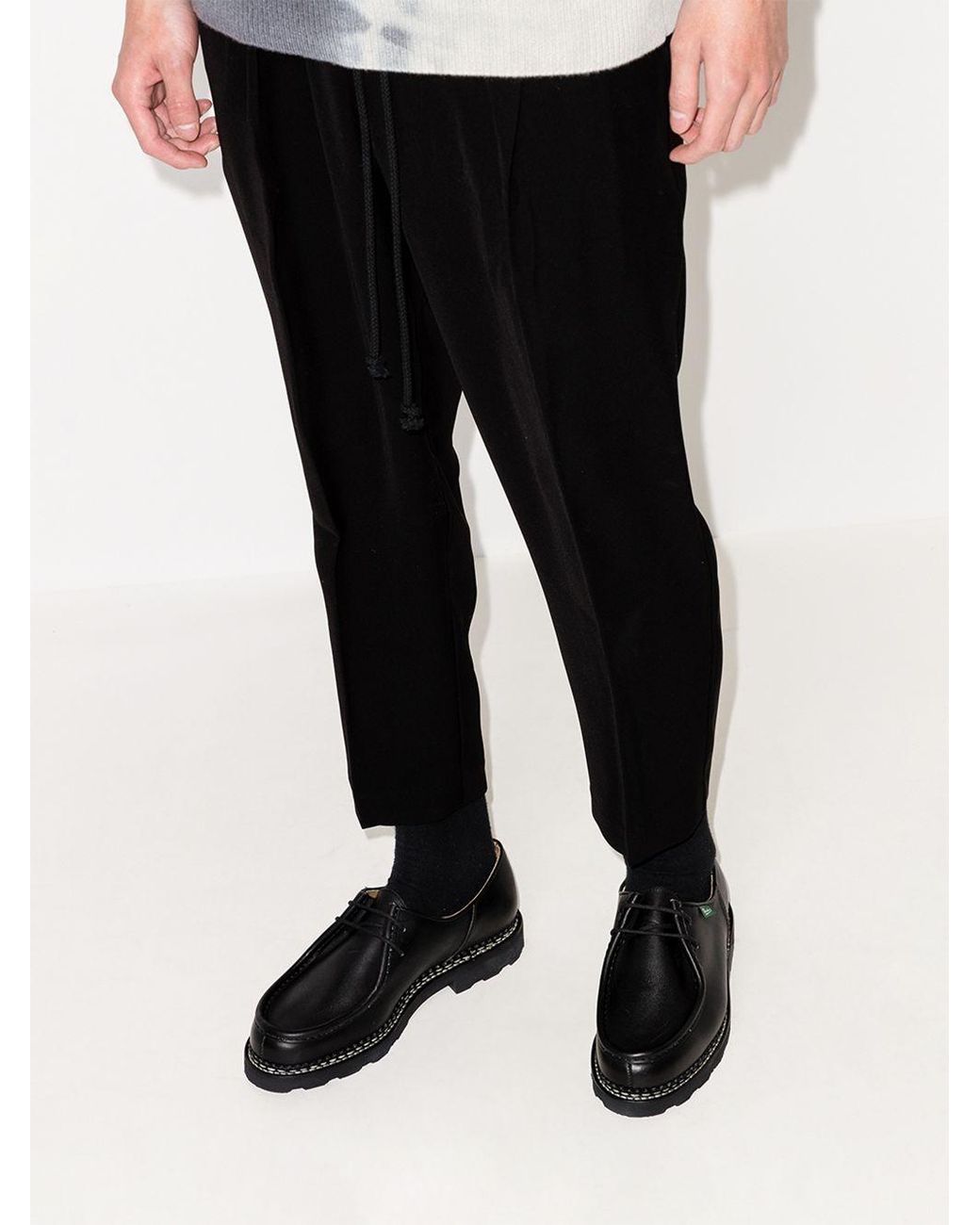 Paraboot Black Michael/marche Ii Shoes