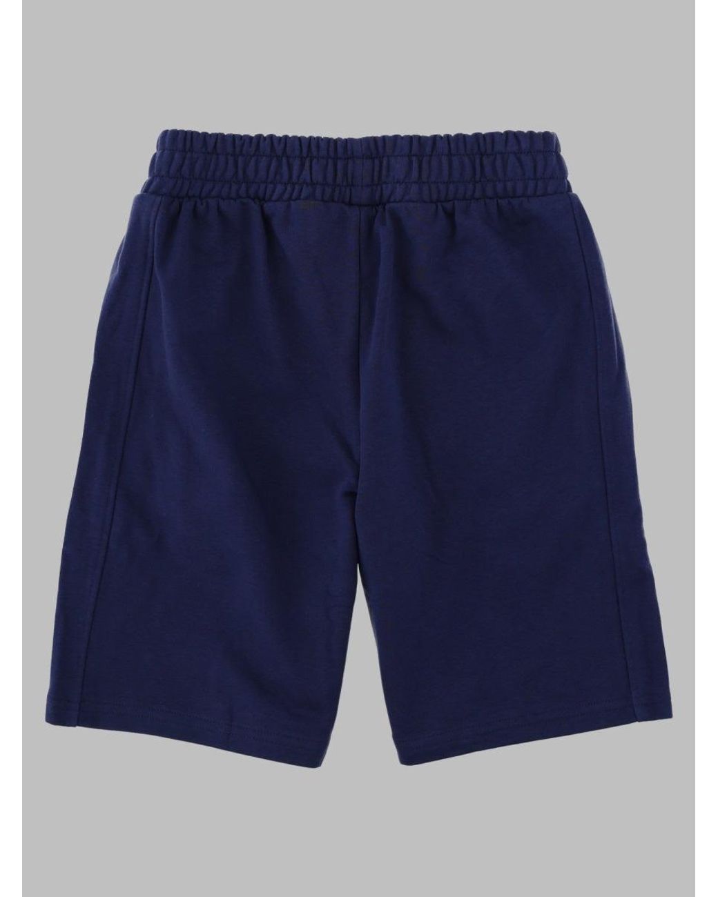 Boss Blue Boys Cotton-Blend Shorts