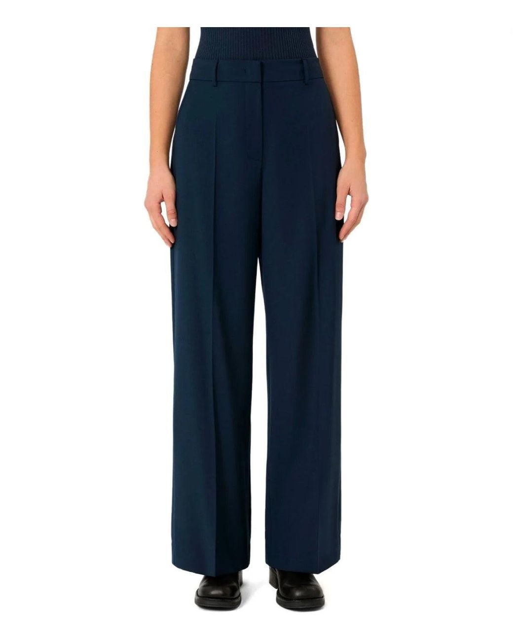 Weekend by Maxmara Blue Visivo Trousers