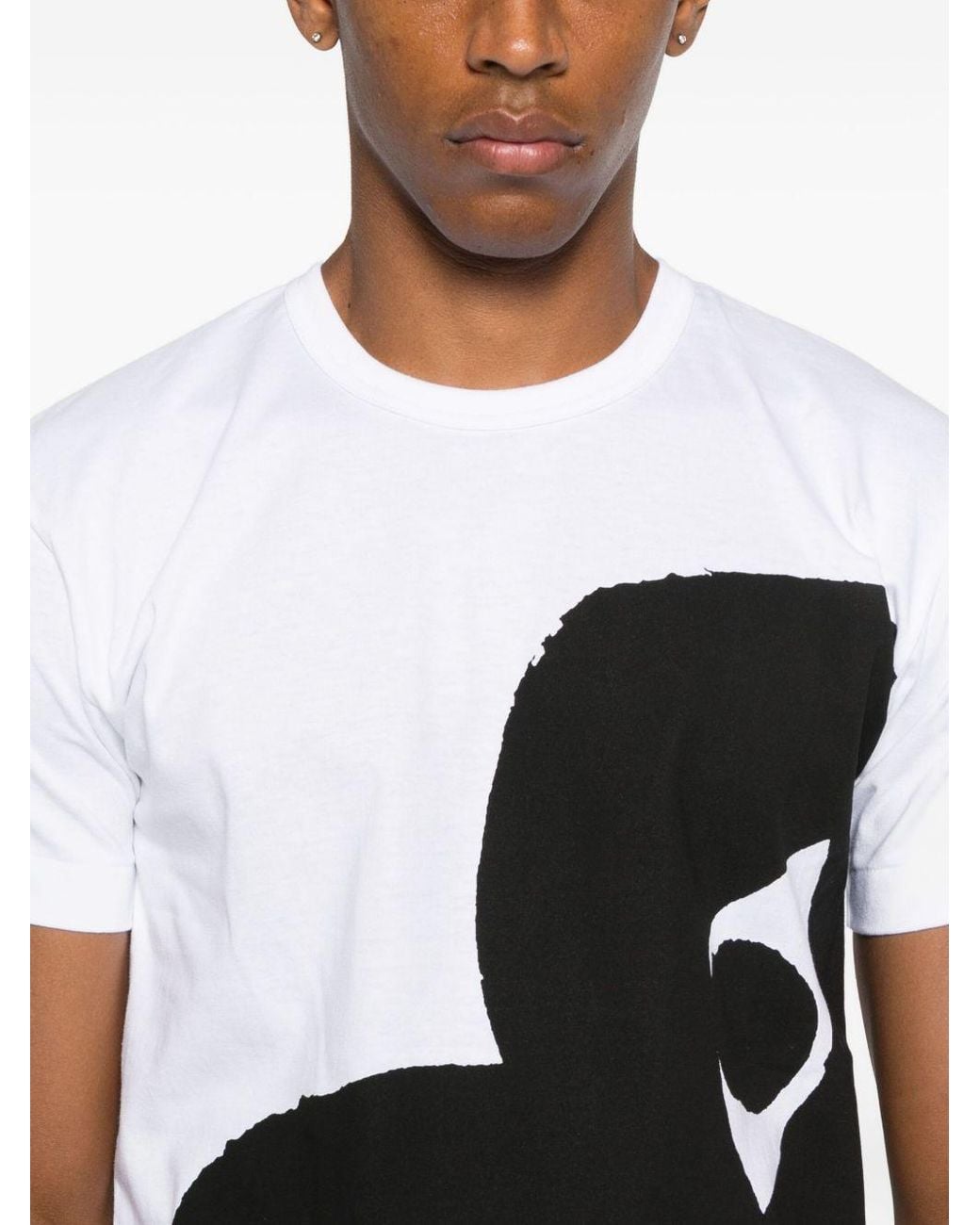 Comme des Garçons Black Heart Cotton T Shirt