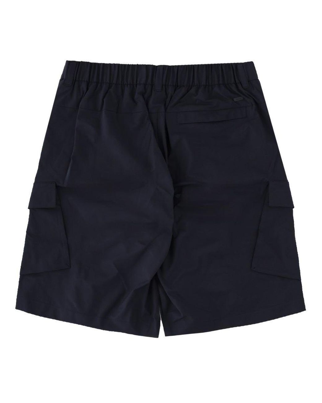 Herno Blue Cargo Shorts for men