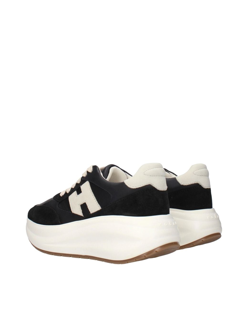 Hogan Black Sneakers Leather