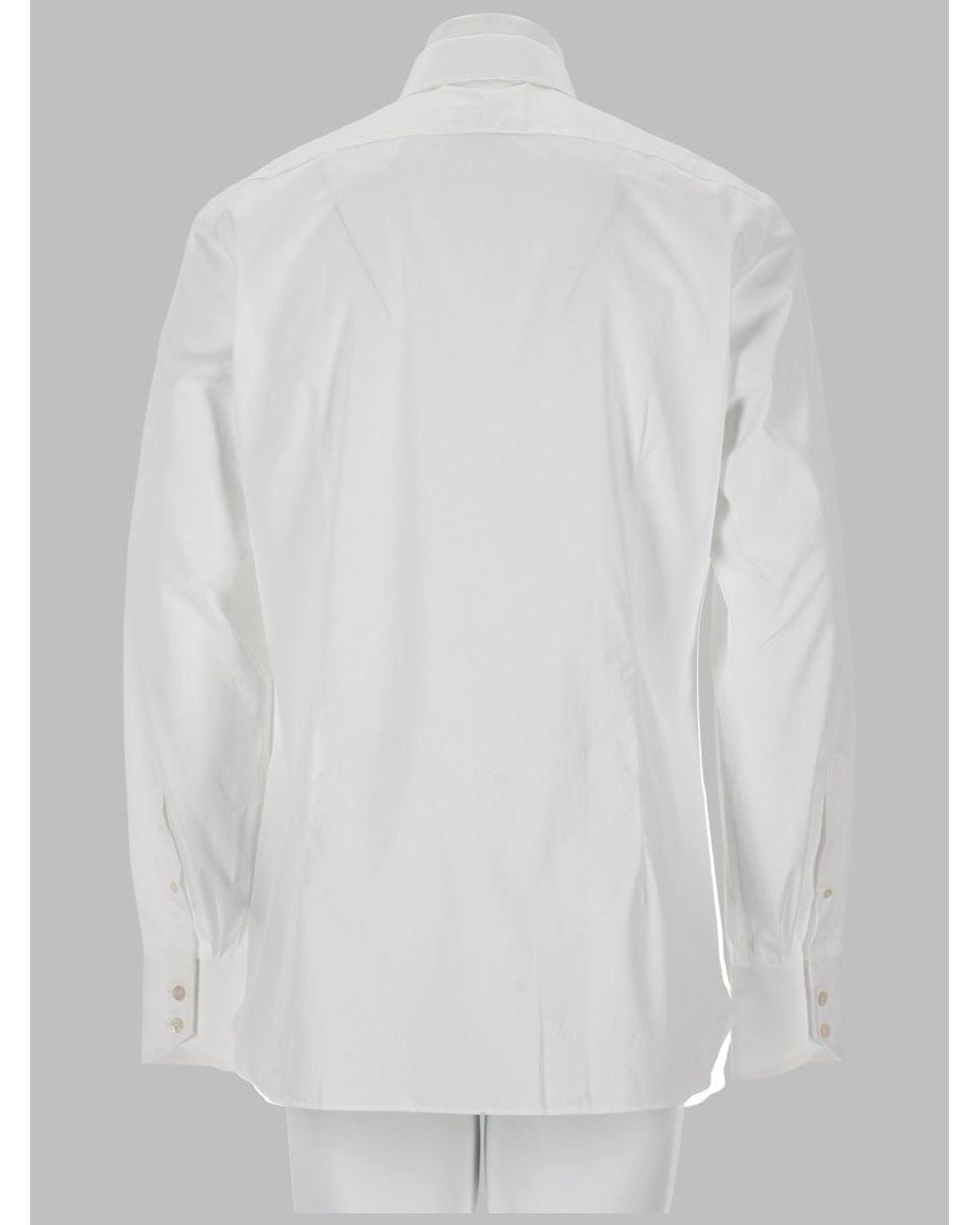 Tom Ford White Shirt Slim Fit Cotton for men