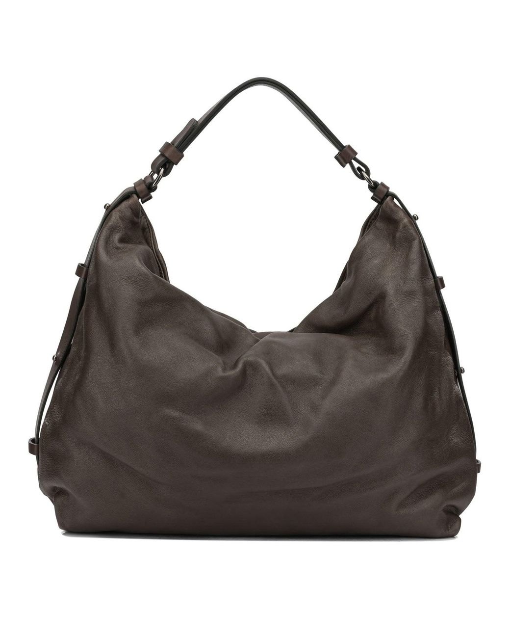 Reptile's House Gray Shoulder Bags