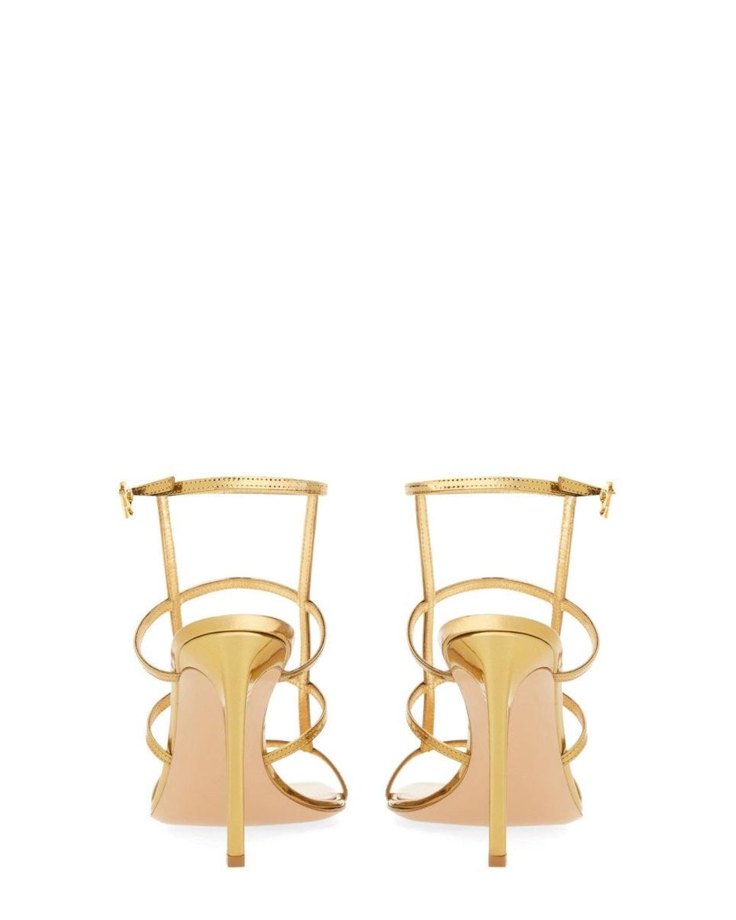 Gianvito Rossi Metallic Sandal Mondry