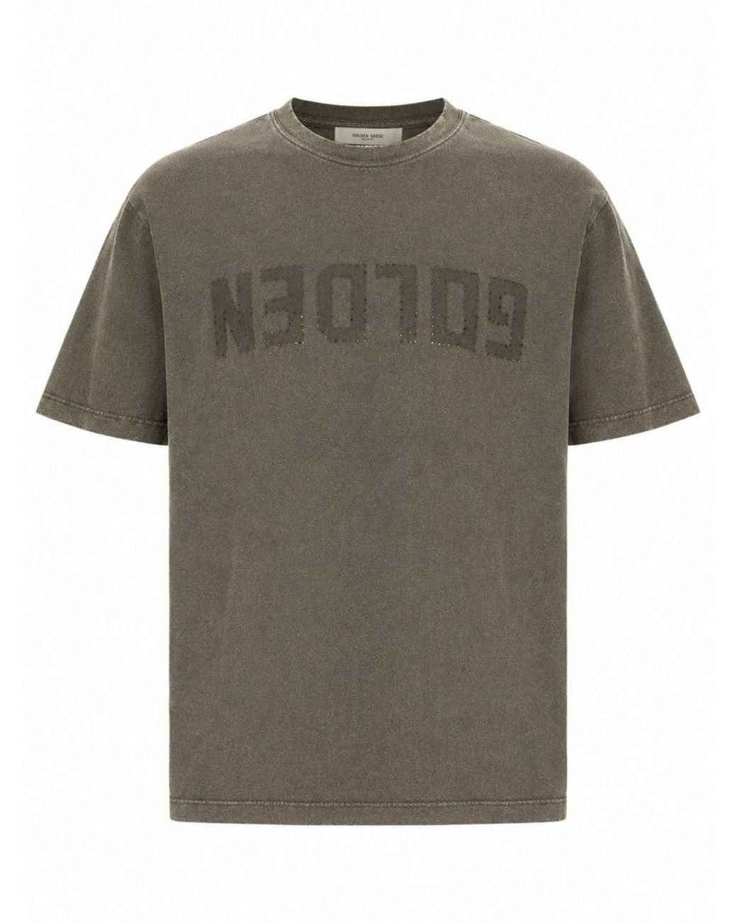 Golden Goose Deluxe Brand Green T Shirt