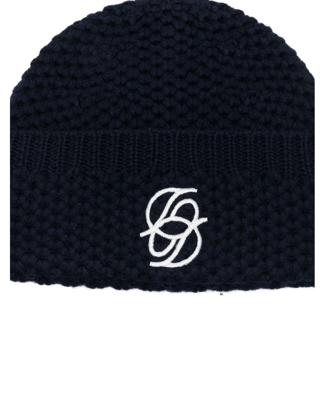 Drole de Monsieur Blue Le Bonnet Monogramme for men