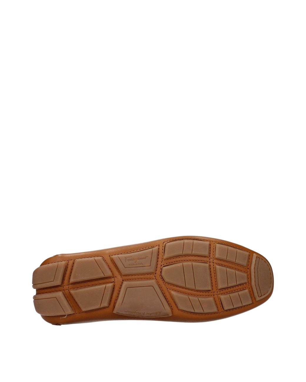 Ferragamo Brown Byte Loafers /Biscuit Leather