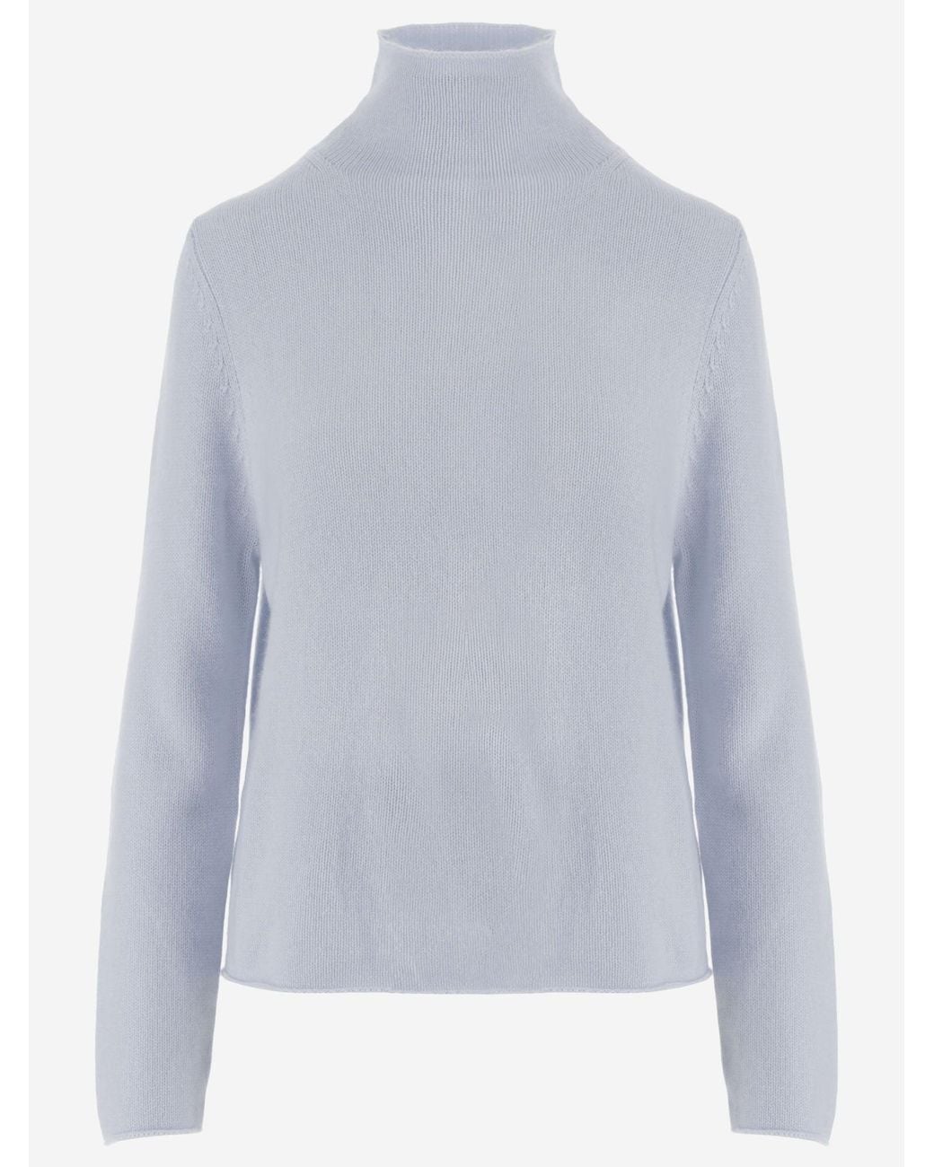 Allude Blue Cashmere Sweater