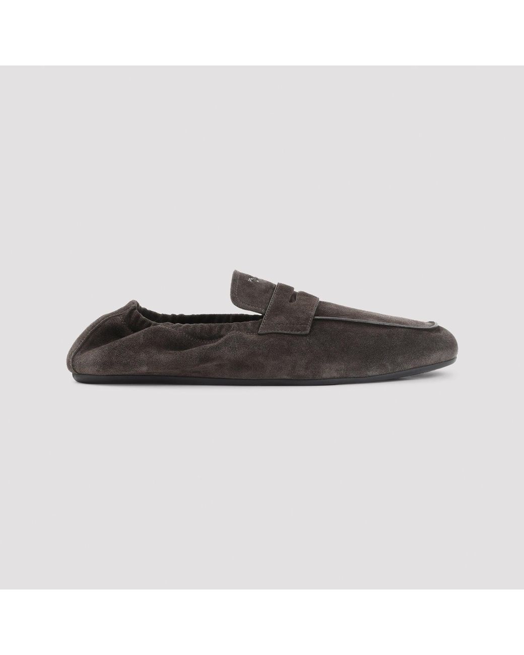 Prada Black Penny Loafers