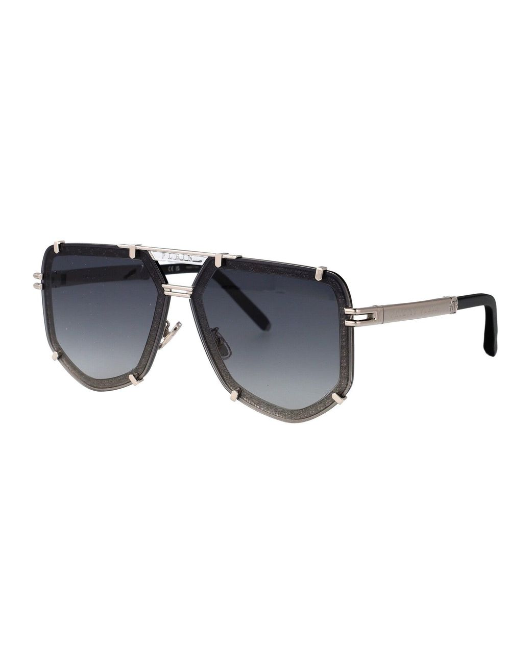 Philipp Plein Blue Sunglasses