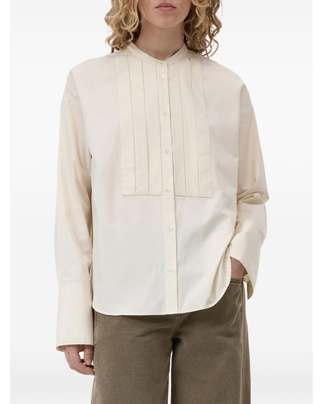 Closed White Organic Cotton Shirt
