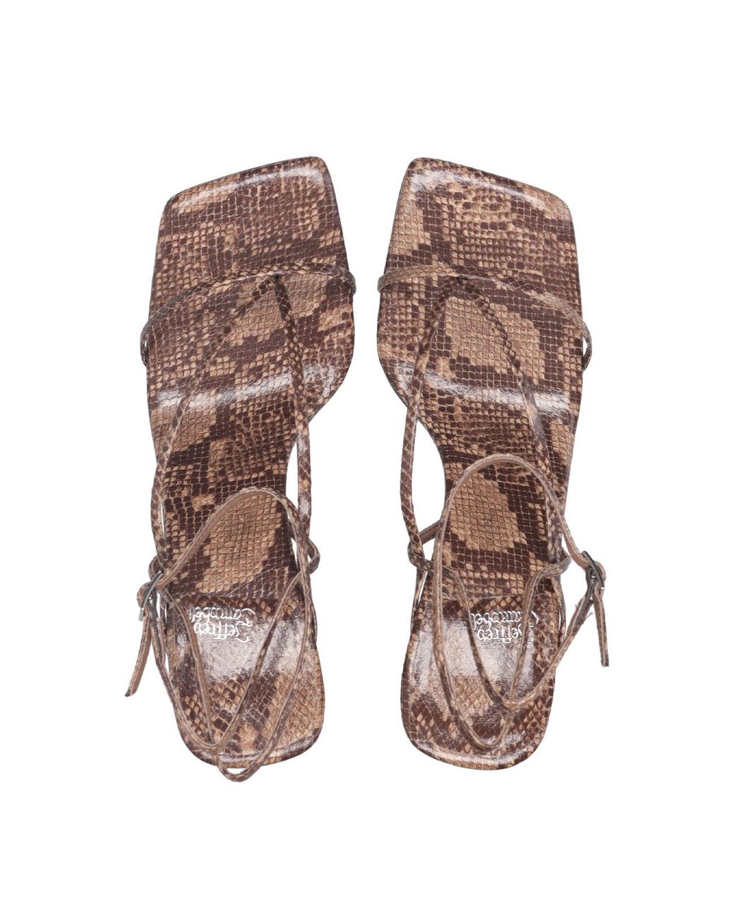 Jeffrey Campbell Metallic Sandals