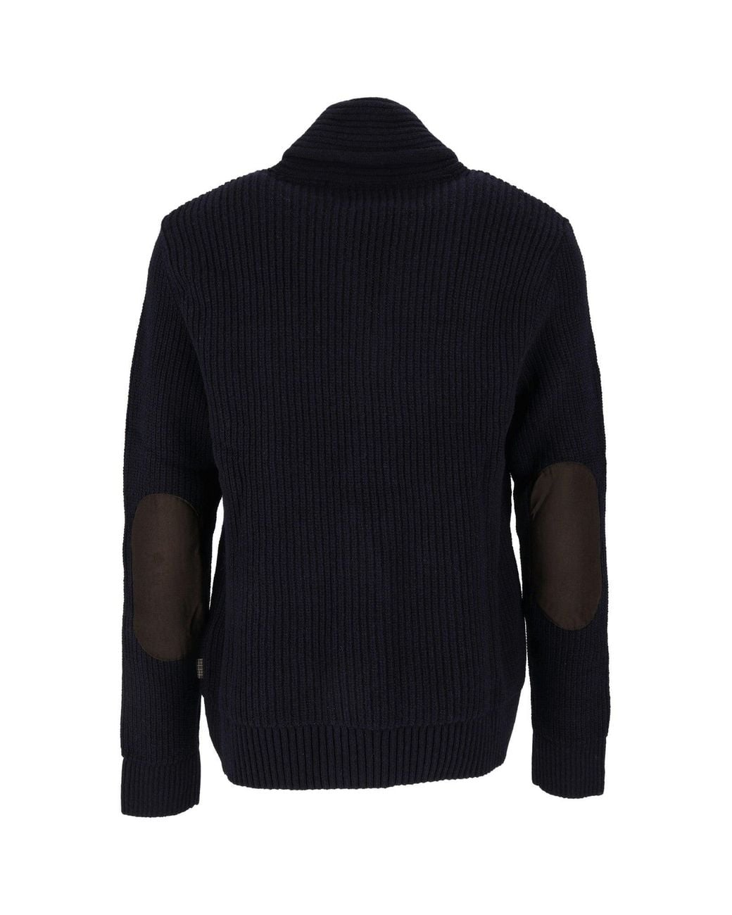 Barbour Blue Hartland Knitted Cardigan