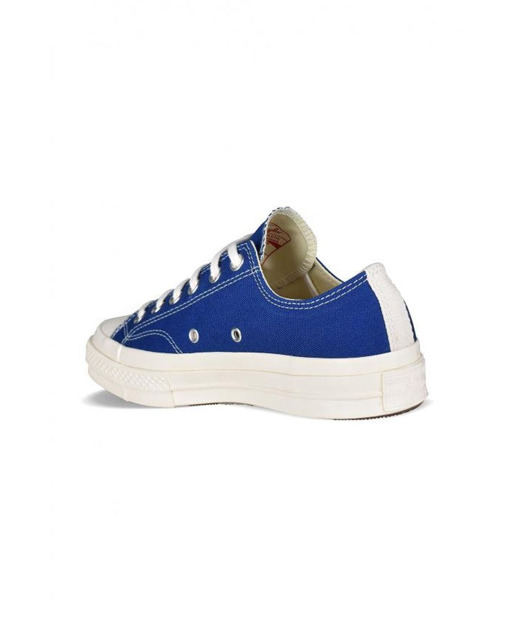 Comme des Garçons Blue Chuck Taylor Sneakers