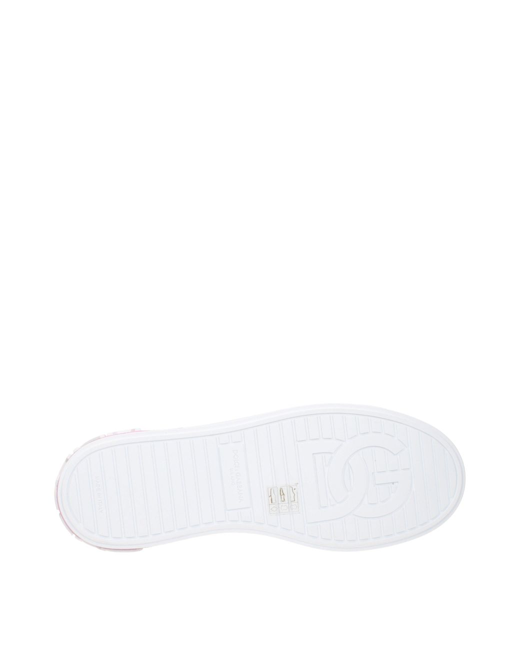 Dolce & Gabbana White Dolce&Gabbana Sneakers Portofino Leather