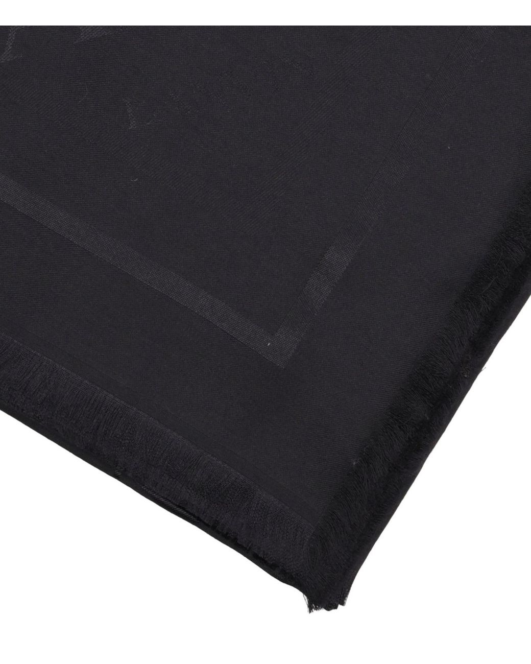 Lanvin Black Scarfs