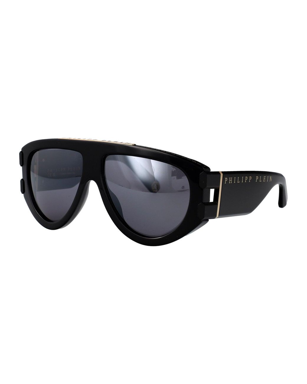 Philipp Plein Black Sunglasses